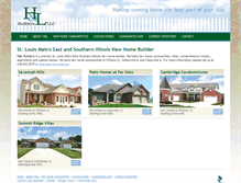 Tablet Screenshot of hlbuilders.net